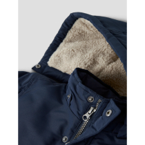 NAME IT Vinterjakke Marlow Parka Navy Blazer